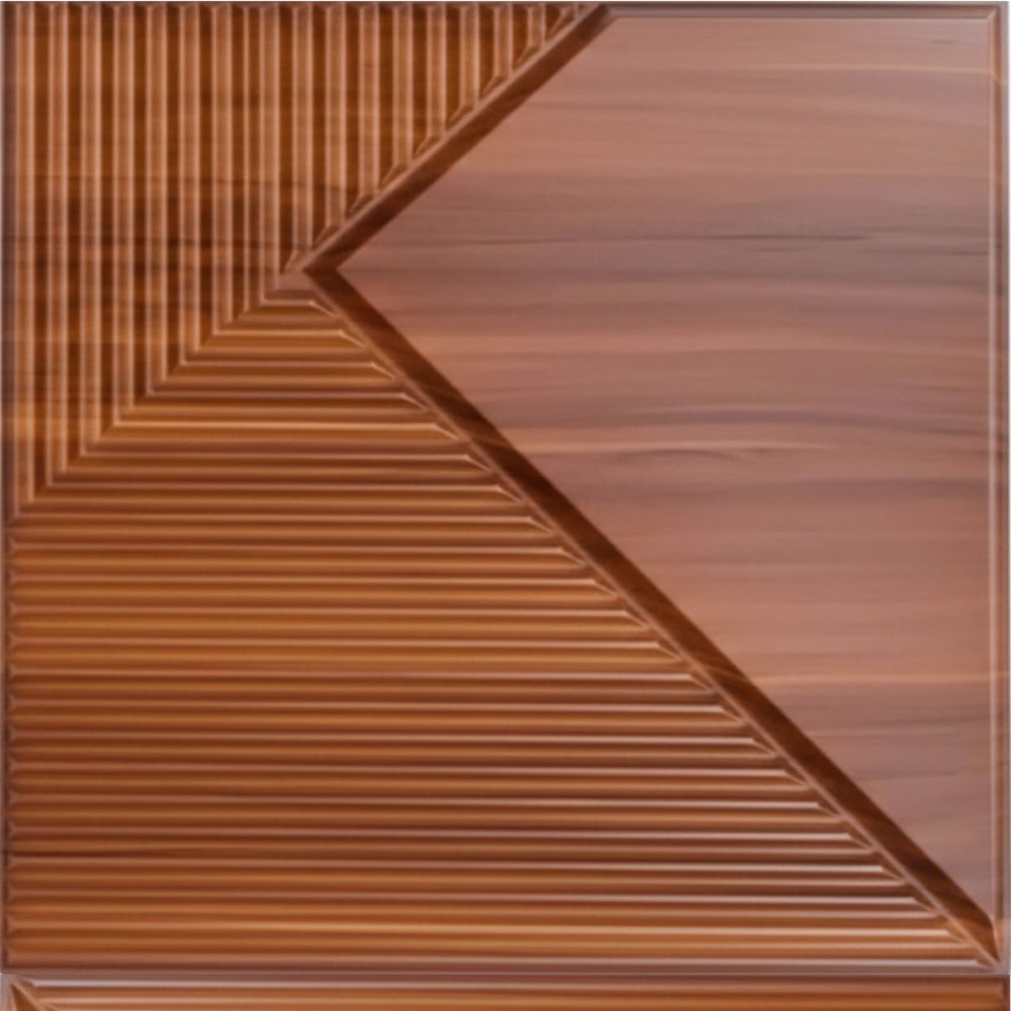 Wooden Fluted Design 3D Wall Panel