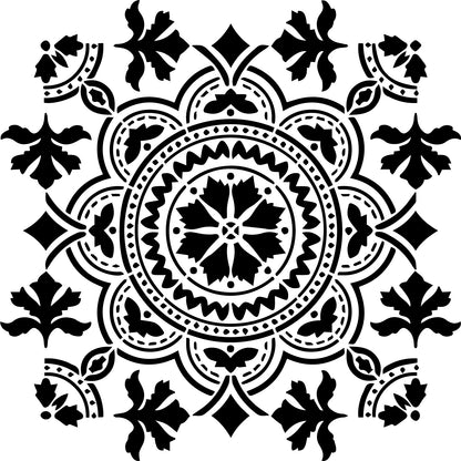 Reusable painting stencil for home improvement projects