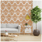 Damask Traditional Pattern Wall Stencil (KHSNT300)