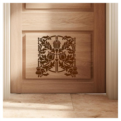 Multipurpose stencil for wall, floor and furniture painting