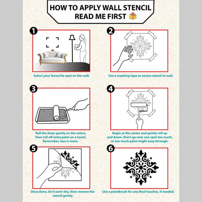 wall stencil big size