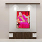 Crystal Painting for Wall Decoration with Golden Frame, Size- 38 X 48 Cm-  Crystal Guruji