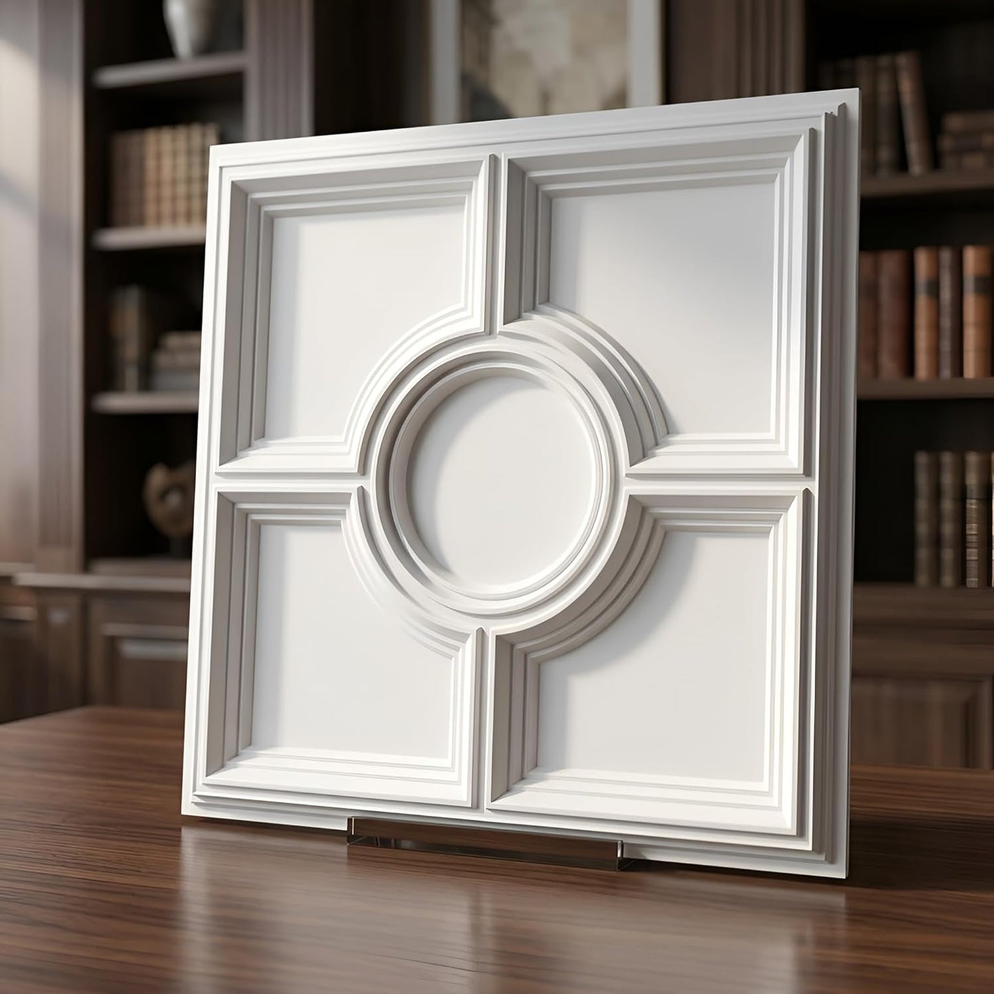 Modern PVC False Ceiling 60x60 cm - 4 Sq Ft Coverage- Royal Finish