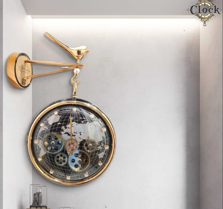 Classic Wall Clock Decorative Size-30 cm | Black Global