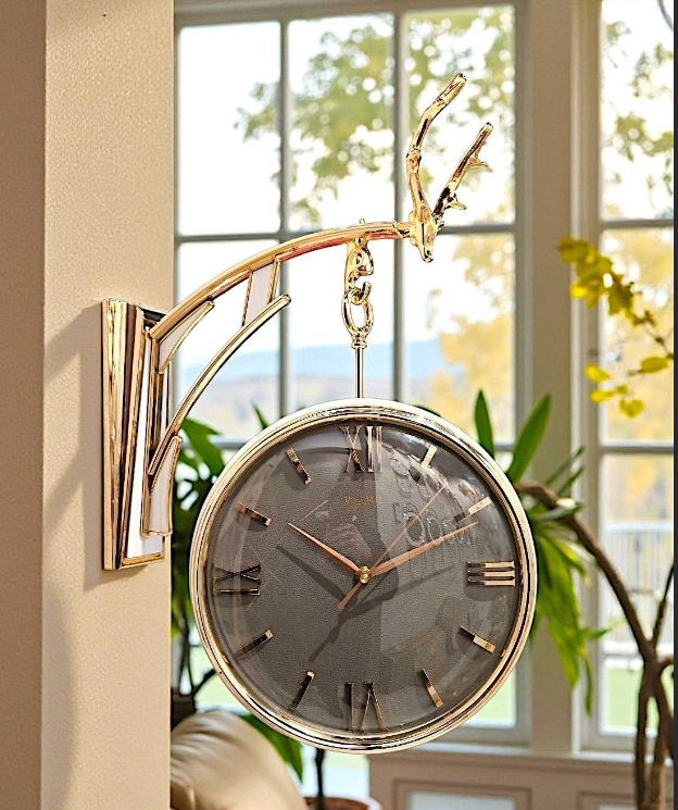 Classic Wall Clock Decorative Size-30 cm | White Ash