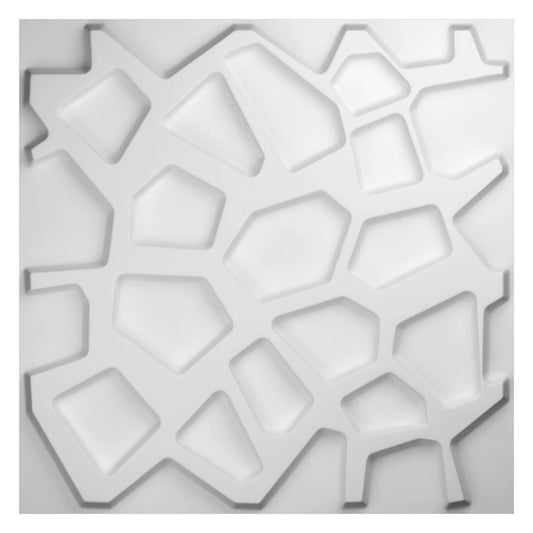 3D Wall Panel PVC Design White (VN1NEW-D067-P1)