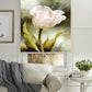 Blackout Roller Blinds for Window - Lilies White Flower Design Size