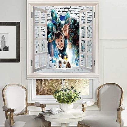 Blackout Roller Blinds for Window- Kids Cartoon Curtains Size
