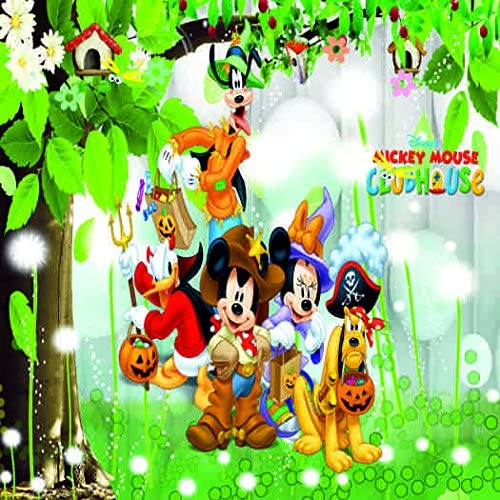 Blackout Roller Blinds for Window - Mickey Mouse Clubhouse Design Size