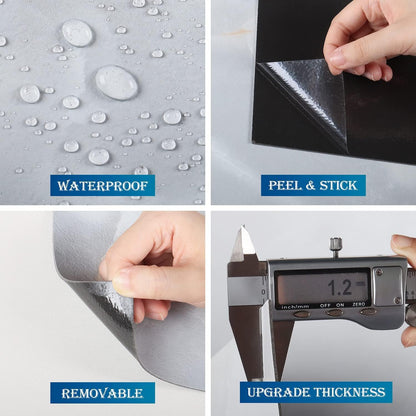 Vinyl flooring sheets for floor easy DIY installation