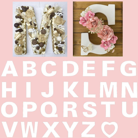 A to Z Alphabet Letter Cake Stencils -12 inches (Pack of 1)