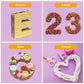 A to Z Alphabet Letter & 0-9 Number Cake Stencils -35.5 cm (Pack of 1)