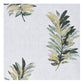 3D Latest Fern Design Blue & Brown Wallpaper Roll for Home Walls 57 Sq Ft (0.53 m or 33 Feet)
