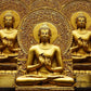Lord Buddha 3D Wallpaper Print (24" X 36") Inch