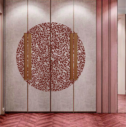 wall painting stencils flower