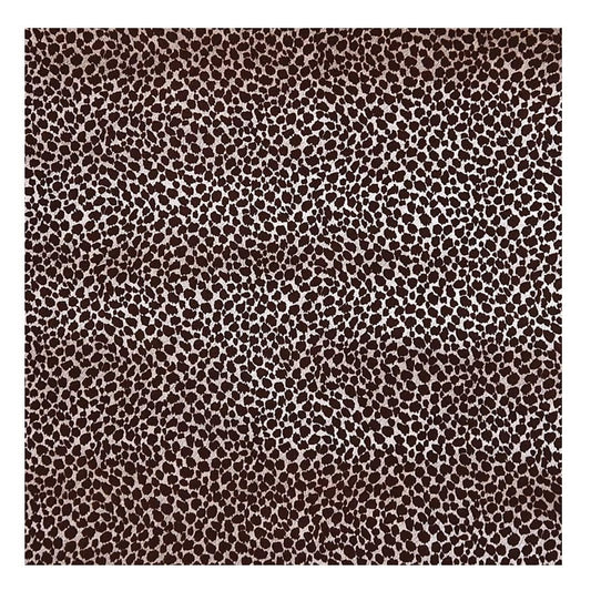 3D Latest Leopard Print Design Brown Wallpaper Roll for Home Walls Large 57 Sq Ft (0.53m or 33 Feet)