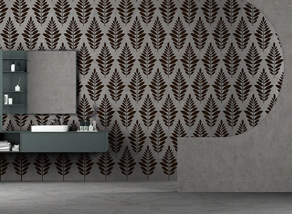 3mm foam stencil wall texture design