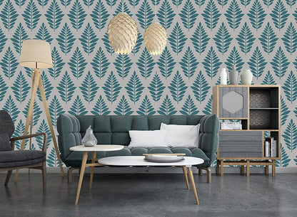 3mm foam stencil wall texture design