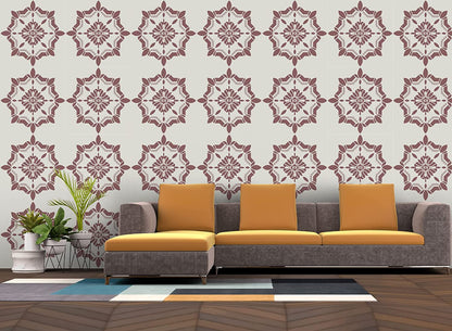 vinayagar stencils for wall painting