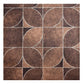 3D Latest American Leather Design Brown Wallpaper Roll for Home Walls 57 Sq Ft (0.53m or 33 Feet)