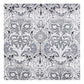 3D Latest European Floral Design White & Black Wallpaper Roll for Home Walls 57 Sq Ft (0.53m or 21 Inches x 10m or 33 Feet)