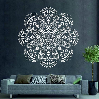 Wall art stencil for modern home decor ideas