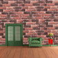 3D Latest Brick Design Brown & Red Wallpaper Roll for Home Walls 57 Sq Ft (0.53m or 21 Inches x 10m or 33 Feet)