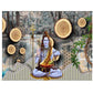 Lord Shiva 3D Wallpaper Print (24" X 36") Inch- (KD-WALLPAPER-06)