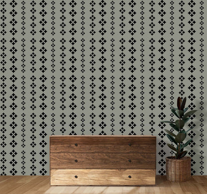 Wall art stencil for modern home decor ideas