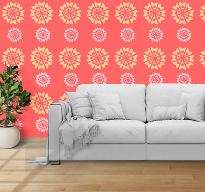 aesthetic stencils for wall painting