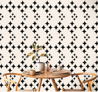 Wall art stencil for modern home decor ideas