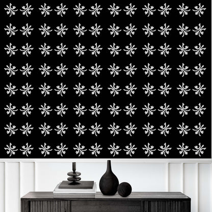 wall design stencils big size