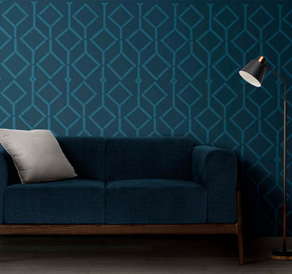 bedroom wall paint stencils