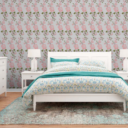 Floral stencil for wall painting and furniture décor