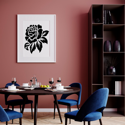 Reusable stencil for wall painting and home decoration