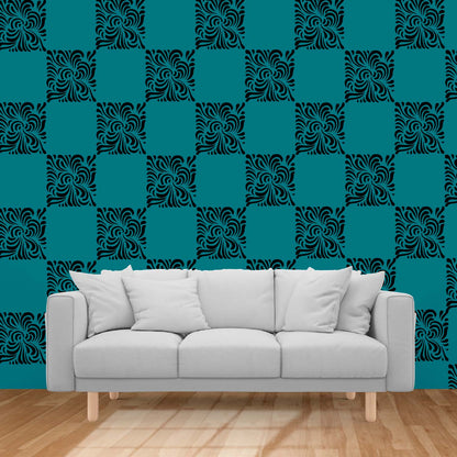 flower stencils for wall painting