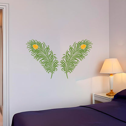 wall painting stencils trees