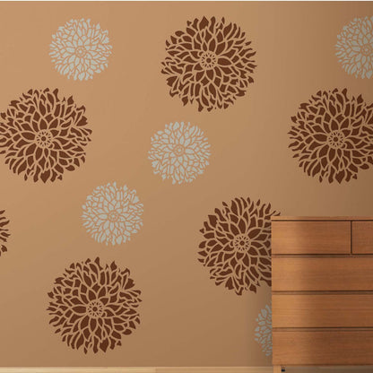 wall painting template design