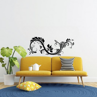 bedroom wall design sticker