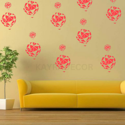 gods stencils for wall paintings