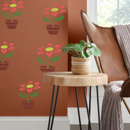 wall painting stencil