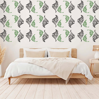 wall painting stencil design