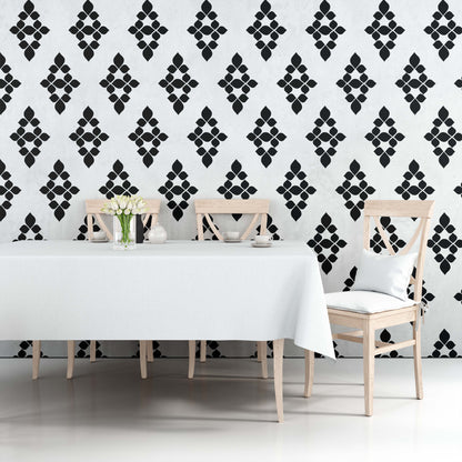 stencil for wall painting home god
