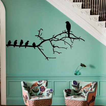 Wall art stencil for modern home decor ideas