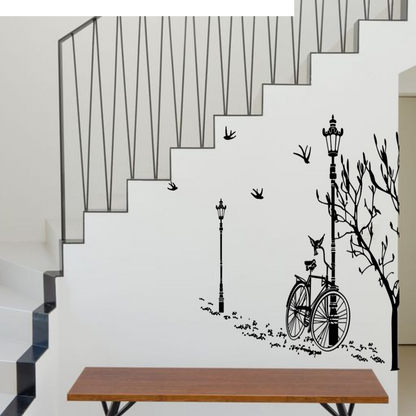 Wall art stencil for modern home decor ideas
