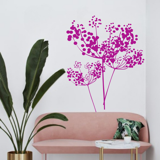 Dandelion Wall Design Stencil (KHSNT364)