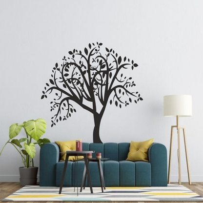 hanging leaf stencil