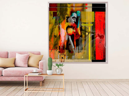 Blackout Roller Blinds for Window Artwork