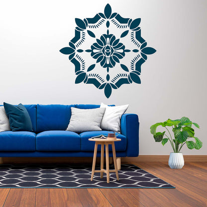 Large stencil design for wall painting and DIY décor