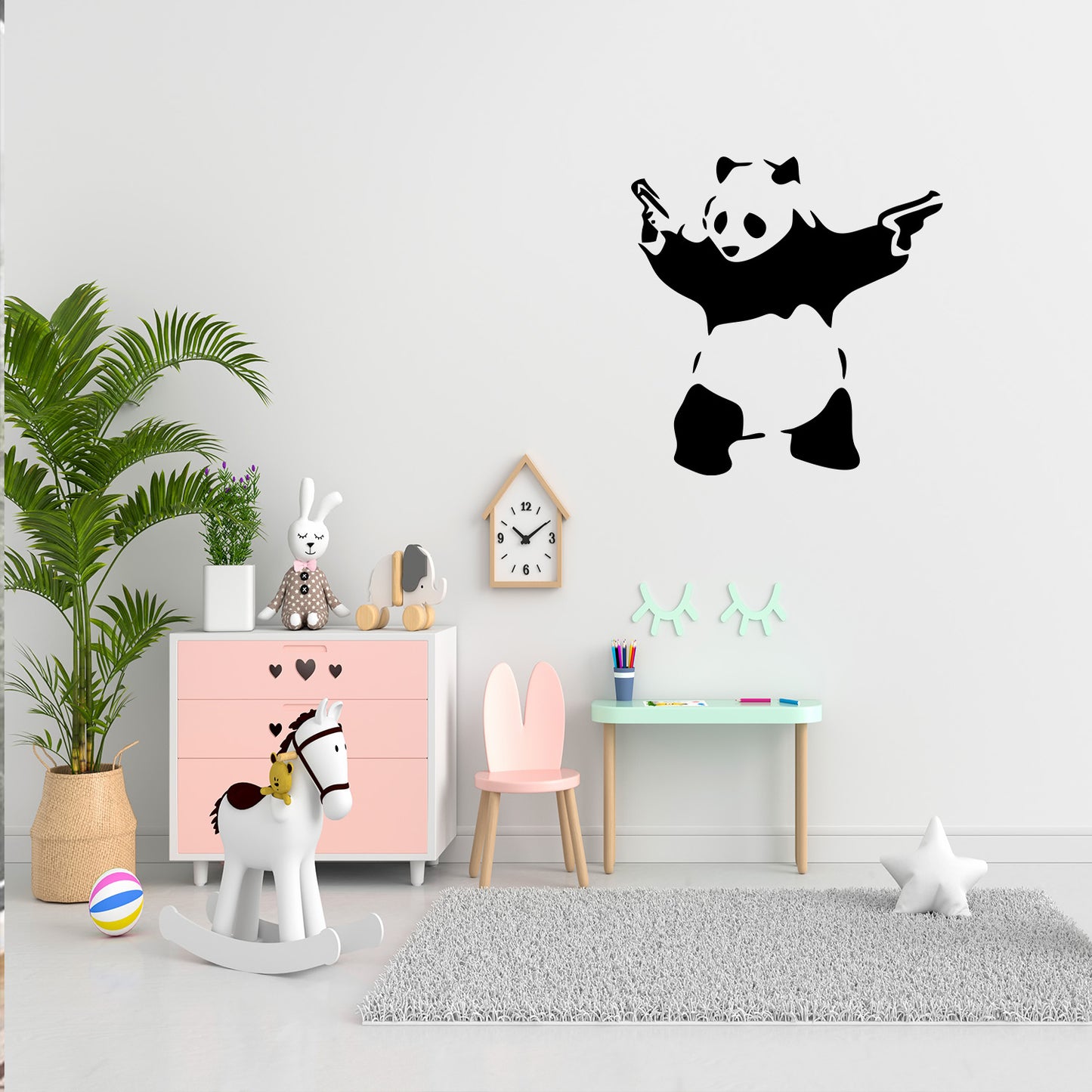 Kung Fu Panda Wall Design (KHS363)
